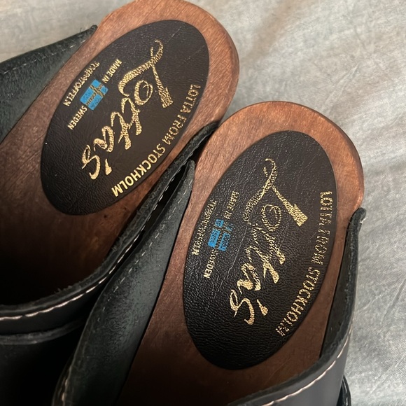 Lotta of Stockholm Black Heel Clog - 39 (EUC) - Picture 3 of 8